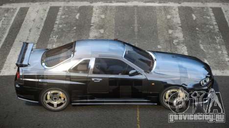 Nissan Skyline R34 GST Racing L10 для GTA 4