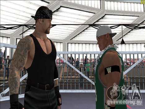 WWE The Undertaker American Badass V1 для GTA San Andreas