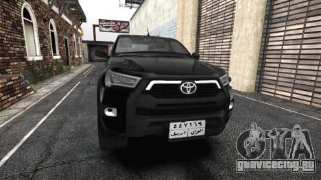 2021 Toyota Hilux invincible Exclusive для GTA San Andreas