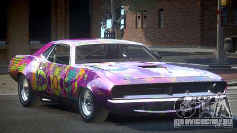 Plymouth Cuda 70S PJ2 для GTA 4