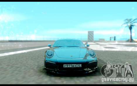 Porsche 911 Turbo S Black для GTA San Andreas