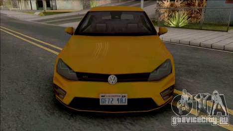 Volkswagen Golf GTI 2014 Improved v2 для GTA San Andreas