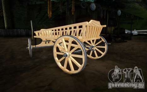 Wooden carts (NEW) для GTA San Andreas