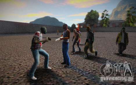 The Zombie Deathmatch для GTA San Andreas