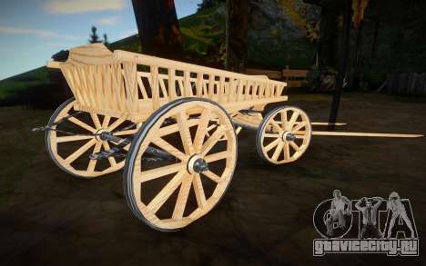 Wooden carts (NEW) для GTA San Andreas