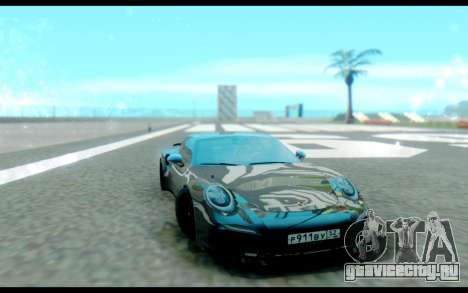 Porsche 911 Turbo S Black для GTA San Andreas