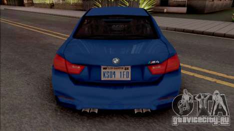 BMW M4 Improved v2 для GTA San Andreas