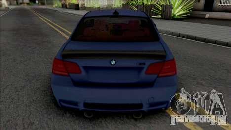 BMW M3 E92 EnesGarage для GTA San Andreas