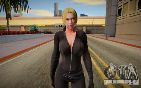 Tekken 7 Nina Williams Leather Outfit для GTA San Andreas