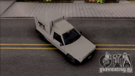 Fiat Fiorino 1995 (Van) v2 для GTA San Andreas