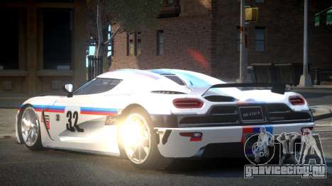 Koenigsegg Agera SP Drift L4 для GTA 4