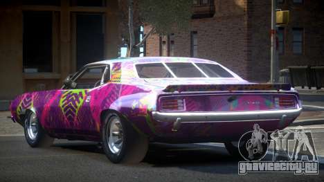 Plymouth Cuda 70S PJ2 для GTA 4