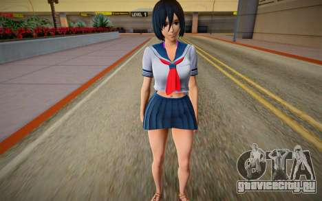 Mikasa Ackerman Sailor School для GTA San Andreas