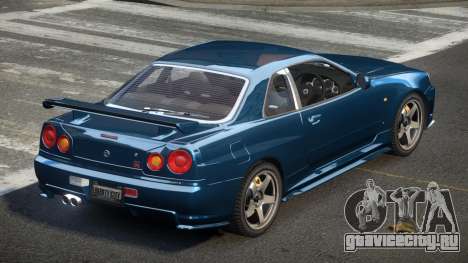 Nissan Skyline R34 GST Racing для GTA 4