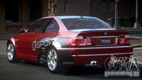 BMW M3 E46 GS Sport L4 для GTA 4