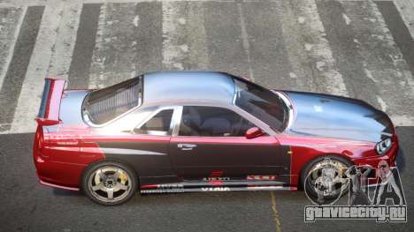 Nissan Skyline R34 GST Racing L6 для GTA 4