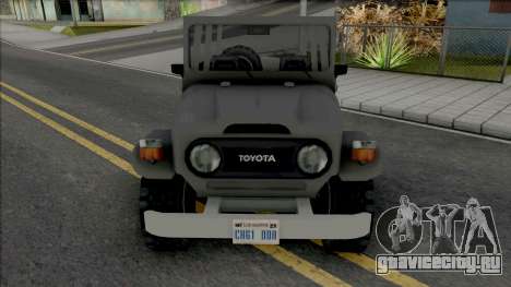 Toyota Bandeirante (Jeep) для GTA San Andreas