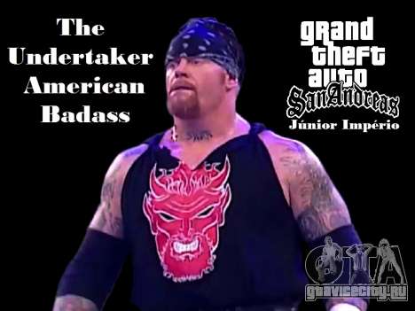 WWE The Undertaker American Badass v2 для GTA San Andreas