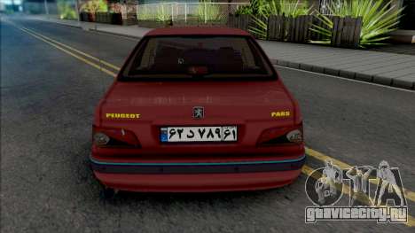 Peugeot Pars Sport FC Barcelona для GTA San Andreas