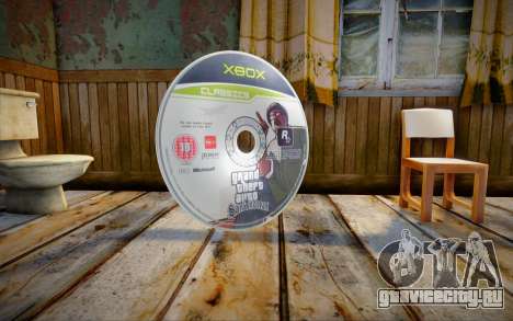 CD Savegame Icon (CD XboX) для GTA San Andreas