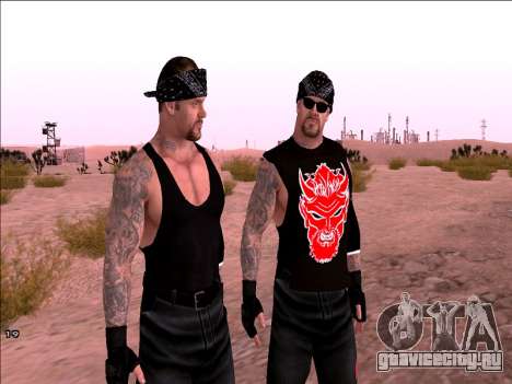 WWE The Undertaker American Badass v2 для GTA San Andreas