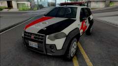 Fiat Palio Weekend Adventure 2013 PMESP для GTA San Andreas