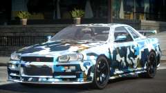 Nissan Skyline R34 GST Racing L4 для GTA 4