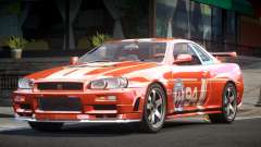 Nissan Skyline R34 GST Racing L9 для GTA 4