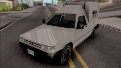 Fiat Fiorino 1995 (Van) v2 для GTA San Andreas