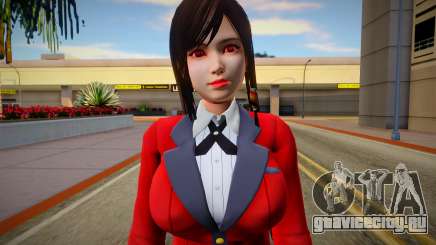 Kokoro (Yumeko) Kakegurui outfit для GTA San Andreas