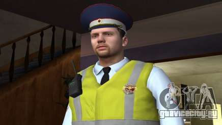 Офицер ДПС в рубашке для GTA San Andreas
