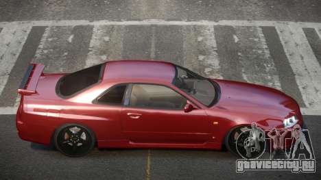 Nissan Skyline R34 BS V1.1 для GTA 4