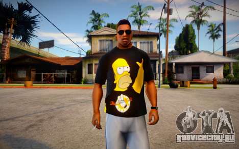 Homer T-Shirt для GTA San Andreas