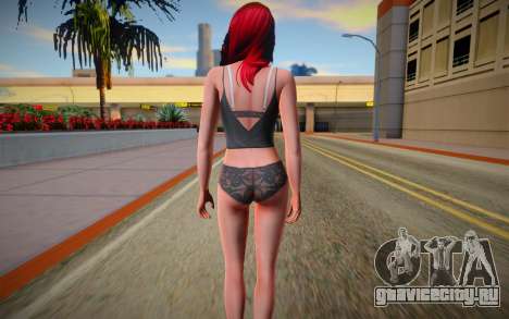 Lana top and panties from The Sims 4 для GTA San Andreas