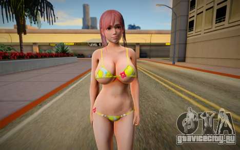 Honoka Happy Egg Bikini для GTA San Andreas