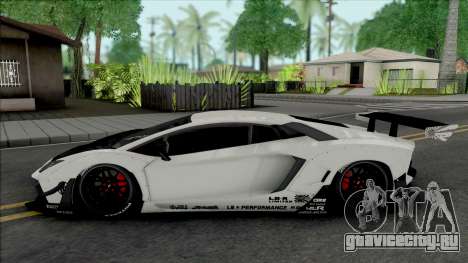 Lamborghini Aventador LP700-4 LB Limited Edition для GTA San Andreas