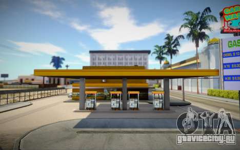 Новая заправочная станция для GTA San Andreas