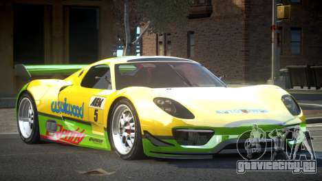 Porsche 918 SP Racing L2 для GTA 4