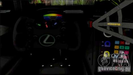 Lexus RC F GT3 для GTA San Andreas