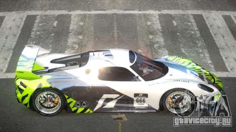 Porsche 918 SP Racing L8 для GTA 4