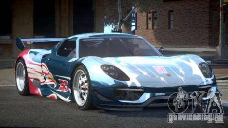 Porsche 918 SP Racing L1 для GTA 4