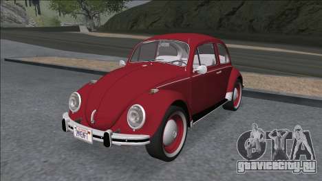 Volkswagen Beetle (Fusca) 1300 1971 - Brazil для GTA San Andreas