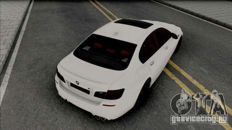 BMW M5 F10 Autovista для GTA San Andreas