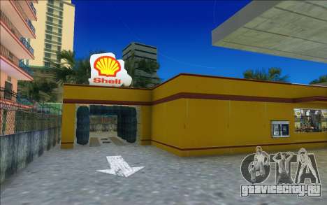 Shell Station mod для GTA Vice City