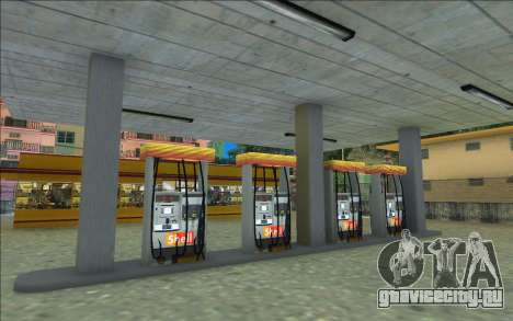 Shell Station mod для GTA Vice City