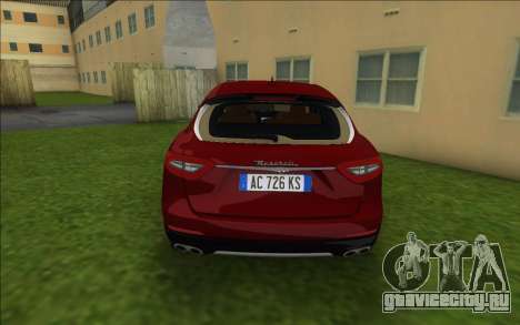 Maserati Levante S (Beta) для GTA Vice City