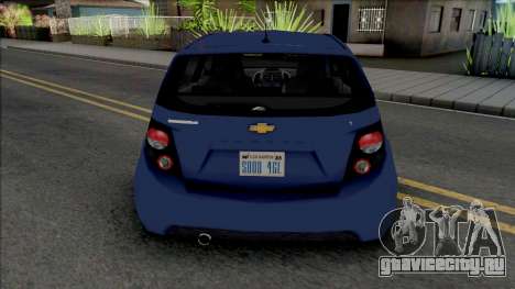 Chevrolet Sonic Hatchback 2014 Lowpoly для GTA San Andreas