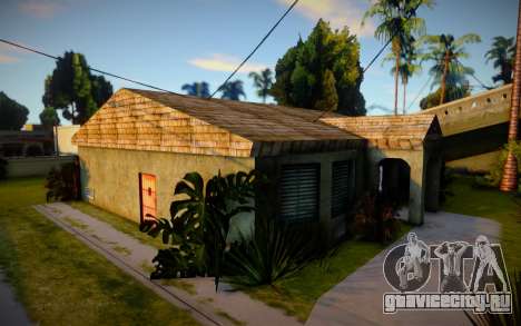 Новые текстуры дома Райдера для GTA San Andreas