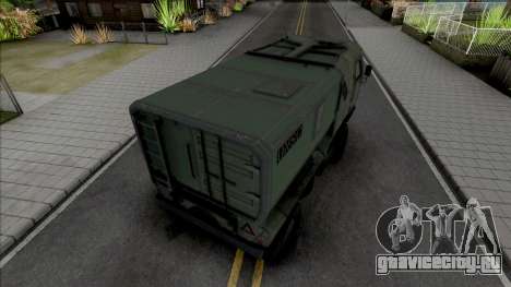 Cargo Truck UNSC для GTA San Andreas