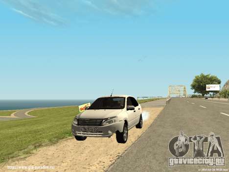 Lada Granta Sedan 53RUS для GTA San Andreas